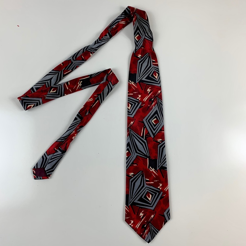 Pierre Balmain Paris abstract tie